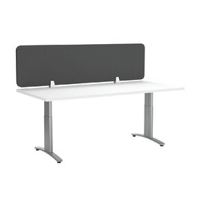 Boyd Visuals Desk Screen Dark Grey 1500mm