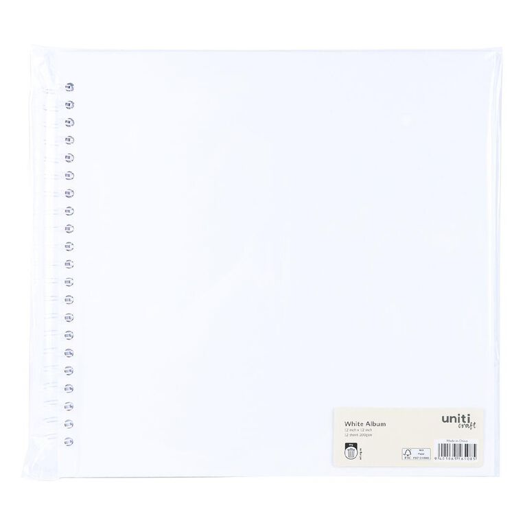 Uniti Spiral Album 12in x 12in