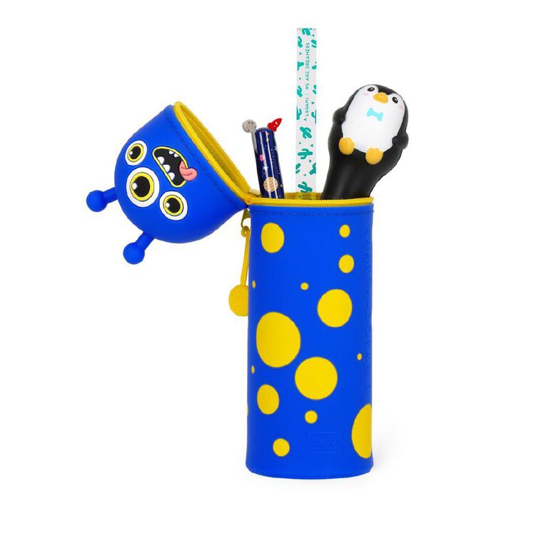Legami 2-in-1 Silicone Pencil Case Kawaii Monster