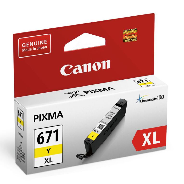 Canon Ink CLI671XL Yellow 690 Pages