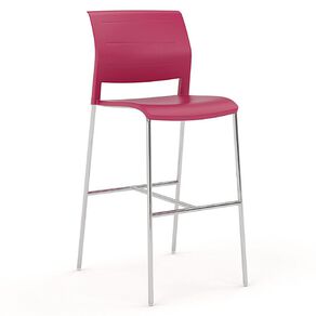 Game Barstool Red Mid