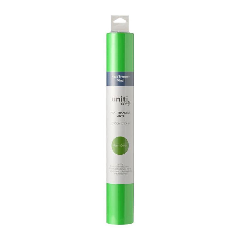 Uniti Craft Heat Transfer Vinyl 30.5Cm X 50Cm Green