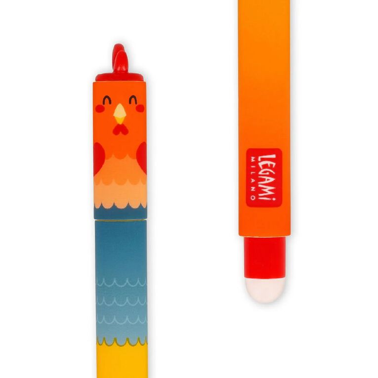 Legami Set of 4 Erasable Gel Pen Farm Sweet Farm