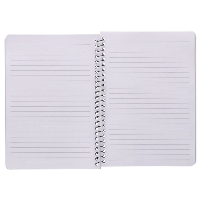 Uniti Stationery Marble Black A5 Notebook
