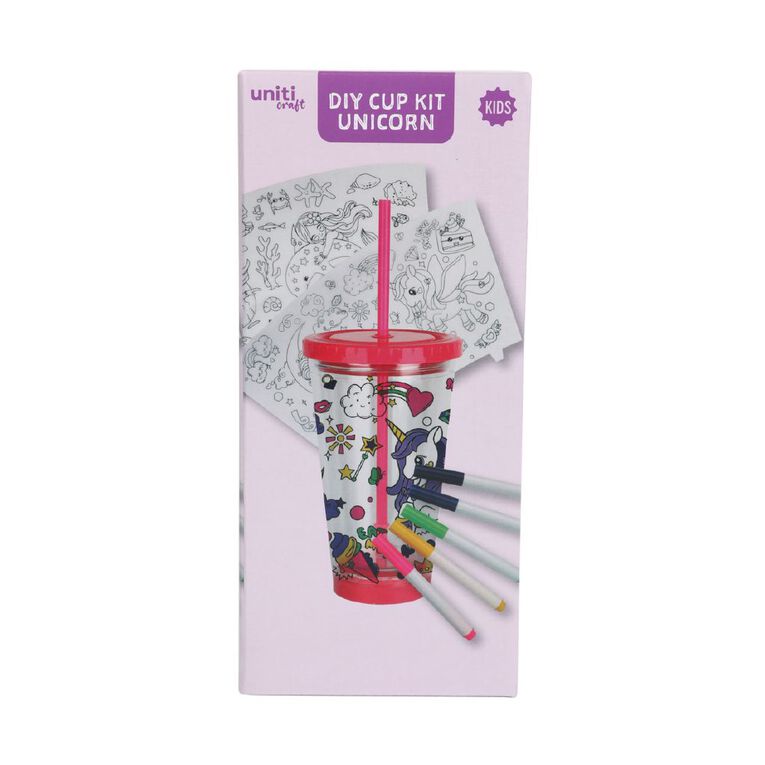 Uniti Craft Kids DIY Cup Kit Mythical Creatures