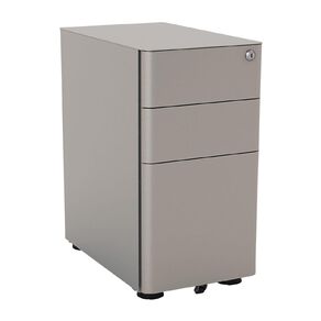 Agile Slimline Metal Mobile 2+1 File Silver