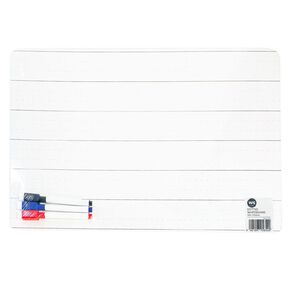 WS Dotted Whiteboard With 3 Markers