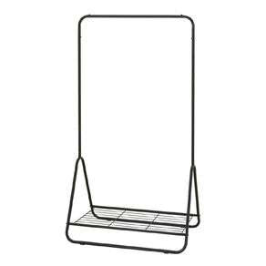 Living & Co Metal Clothes Rack Black
