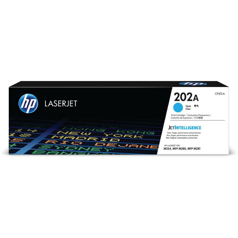 HP 202A LaserJet Toner Cyan 1300 Pages