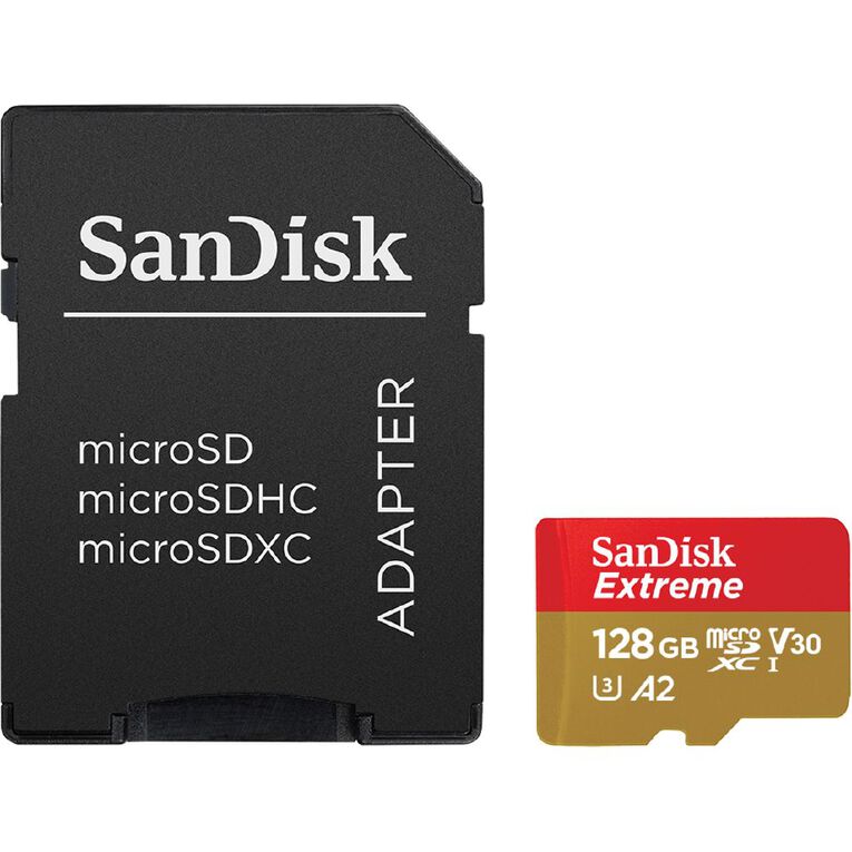 Sandisk Extreme Micro SDXC 128GB