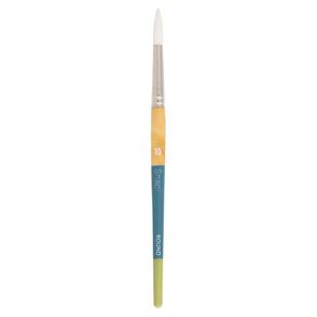 Princeton Snap Brush Short Handle Taklon Round 10 White