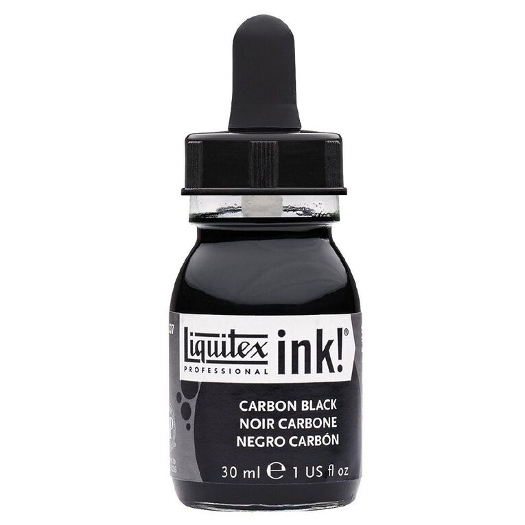 Liquitex Ink 30ml Carbon Black