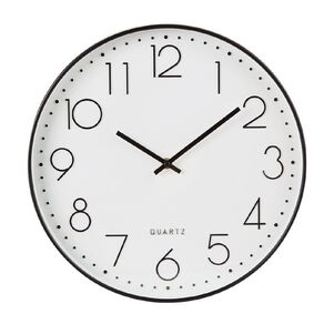 Living & Co Larsson Clock Black 35cm