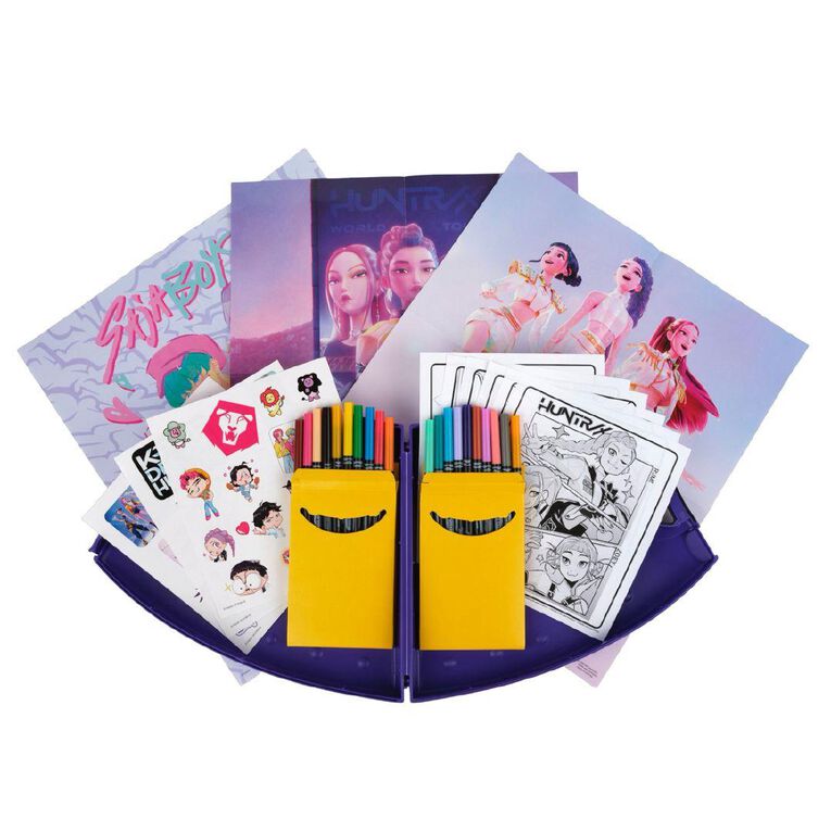 Crayola K-Pop Demon Hunters Art Case