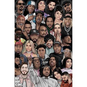 POSTER #25 - HIP HOP ICONS