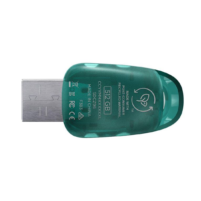 Sandisk Ultra Eco USB 3.2 G1 Flash Drive CZ96 256GB Green Green