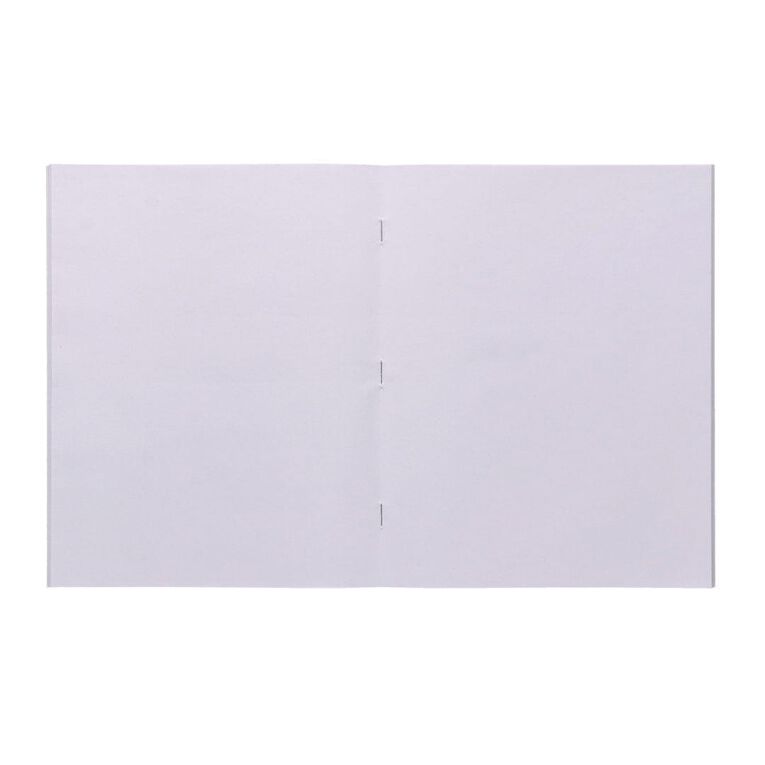 WS Exercise Book 1A4 Unruled 24 Leaf Orange