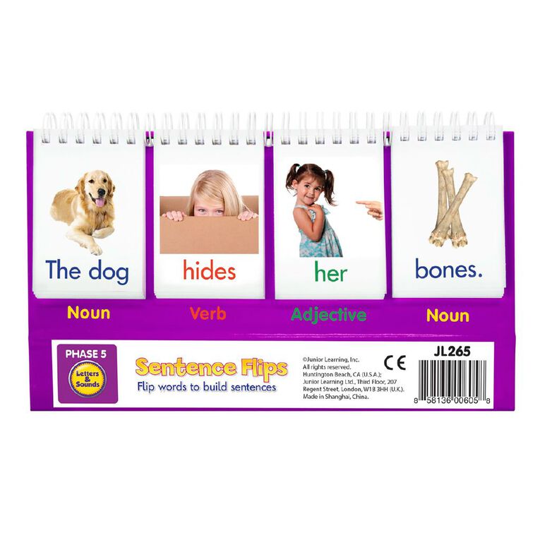 Junior Learning Sentence Flips