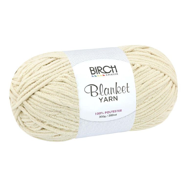Birch Blanket Yarn 100% Polyester 300G Beige