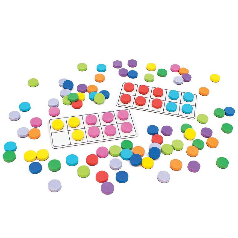 Junior Learning Rainbow Ten Frames