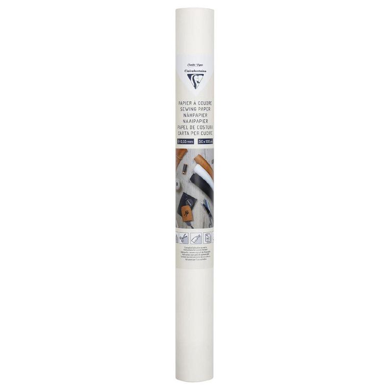 Clairefontaine Clairefontaine Sewing Paper 48 x 100cm White