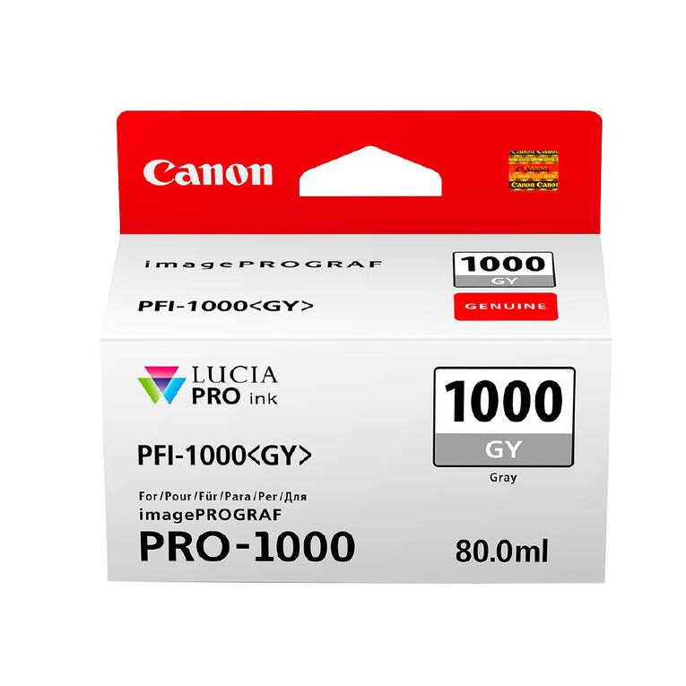 Canon Ink Lucia Pro PFI-1000 Grey 80ml