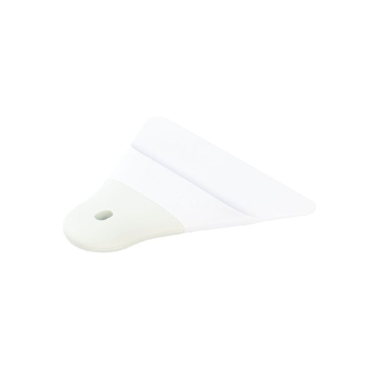Silhouette 2-Piece Scraper White