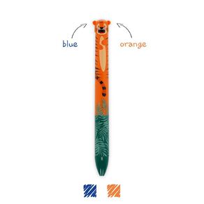 Legami 2 Colour Ballpoint Pen Tiger