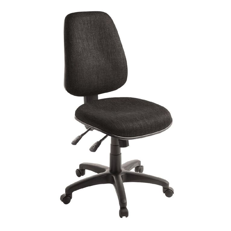 Eden Chorus 3 Lever Highback Ergonomic Chair Ebony