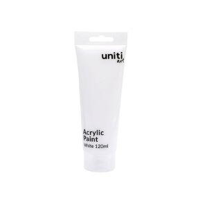 Uniti Acrylic Paint White 120ml
