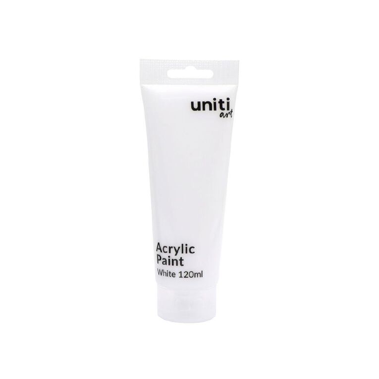 Uniti Acrylic Paint White 120ml