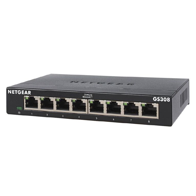 Netgear GS308 SoHo 8-Port Gigabit Unmanaged Switch