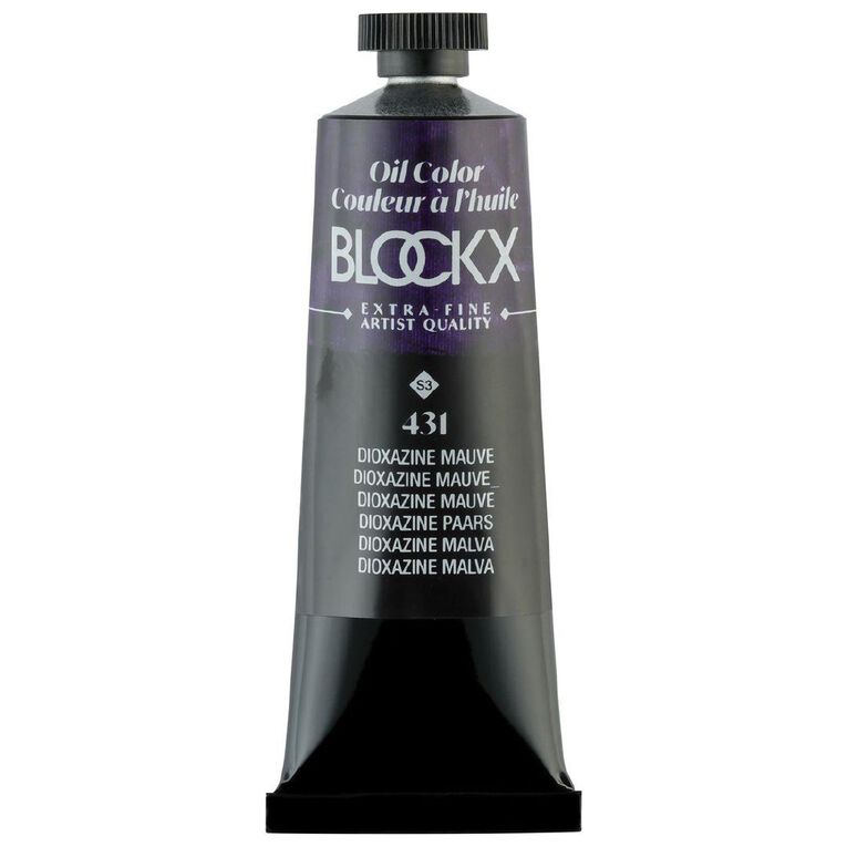 BLOCKX Oil Tube 35ml S3 431 Dioxazine Mauve