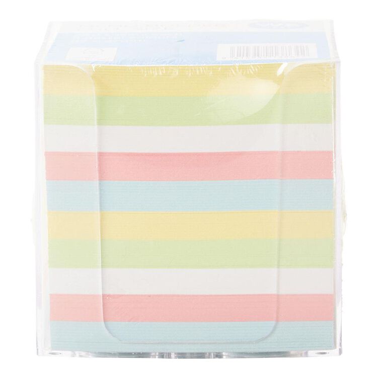 WS Memo Cube Full Size Complete Multi-Coloured