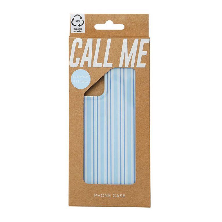 Tech.Inc Everyday Getaway Samsung A53 Case Blue Stripe
