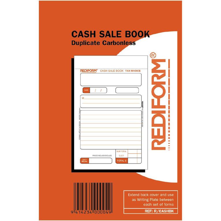 Rediform Multipurpose Book Triplicate 50 Sets Orange A5