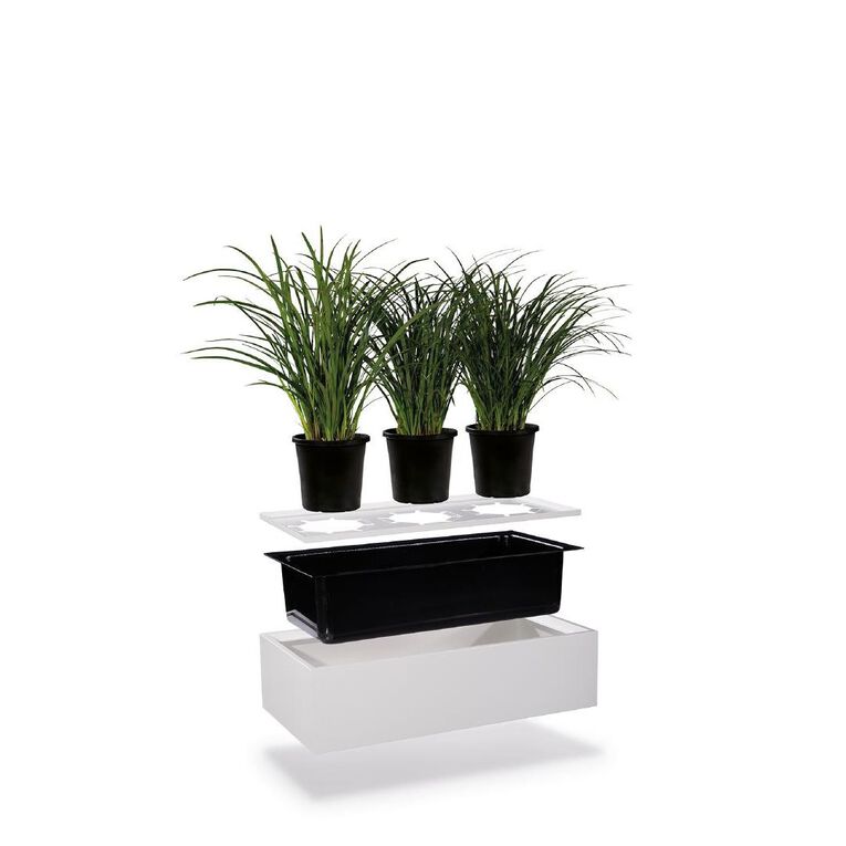 Precision Smartstore Planter Satin White