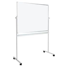 Litewyte Value Pivoting Mobile Whiteboard 900x1200mm White