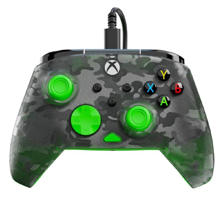 Turtle Beach Rematch Core Wired Xbox Controller Camo Green