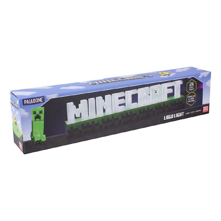 Paladone Minecraft Logo Light