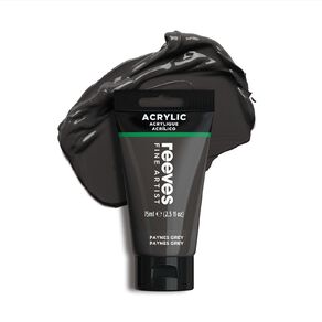 Reeves Fine Acrylic Paint Paynes Grey 610 75ml
