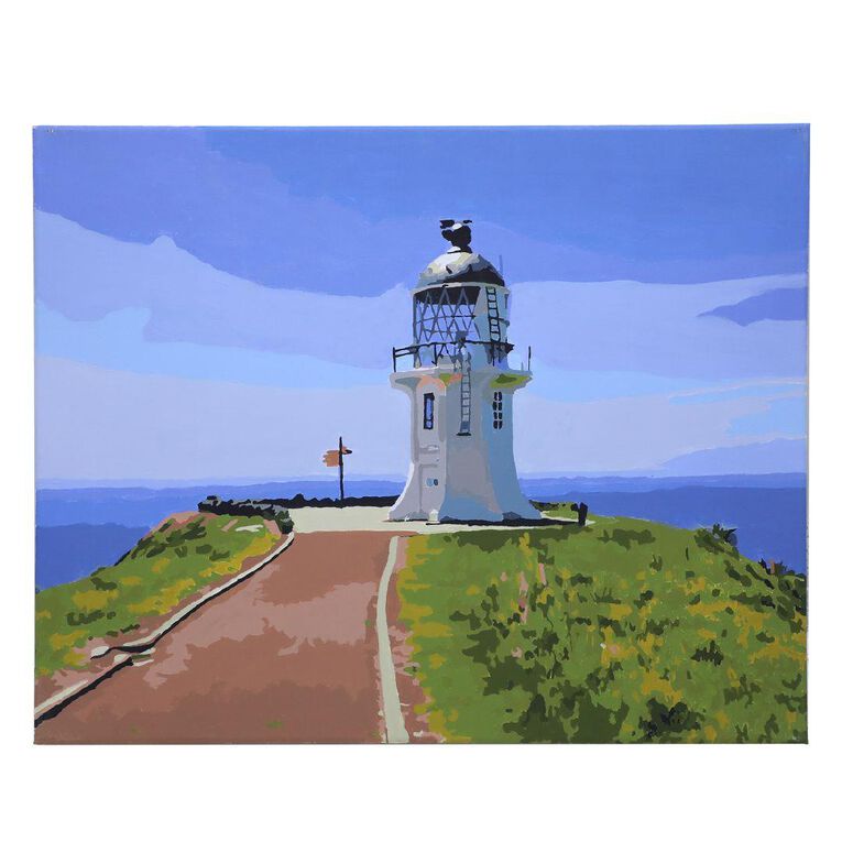 Uniti Art Paint By Numbers Cape Reinga
