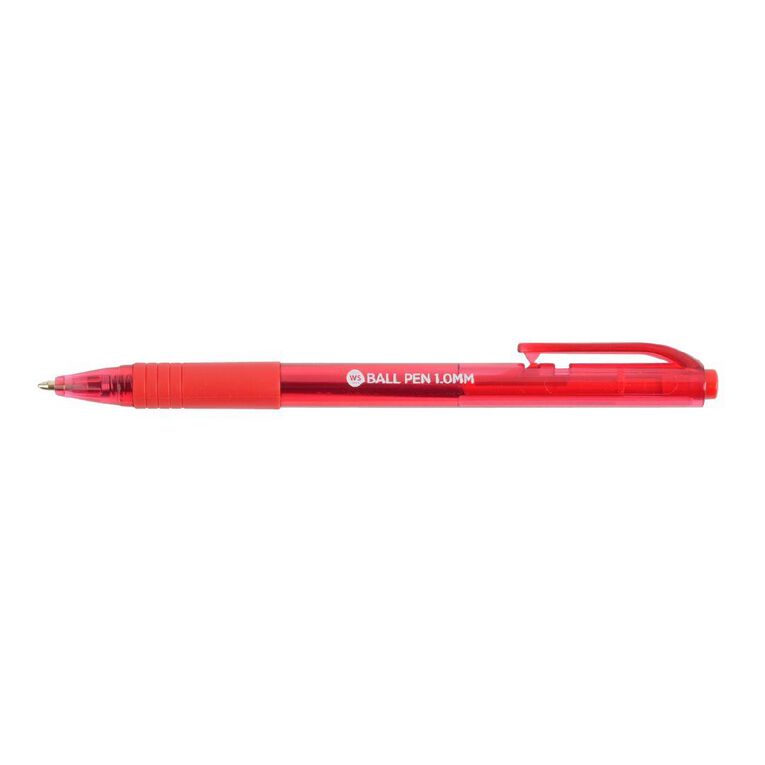 WS Classic Ball Pens Assorted Colours 50 Pack