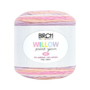Birch Yarn Willow Yarn Print 45% Acrylic 55% Nylon 150G Parfait