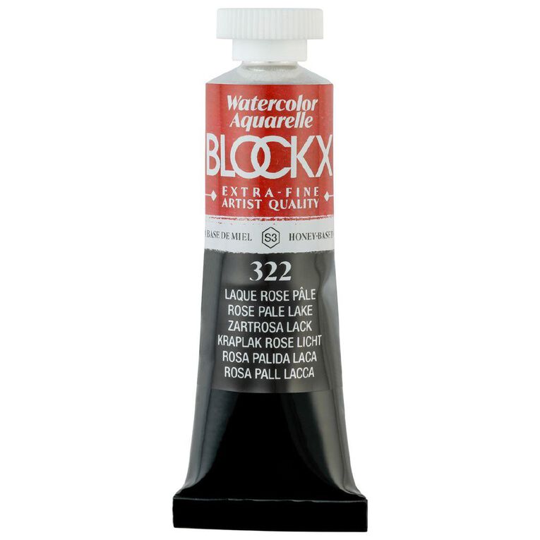BLOCKX Watercolour Tube 15ml S3 322 Pale Lake Rose Rose