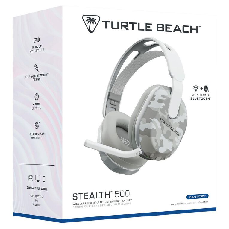 Turtle Beach Stealth 500P Wireless Gaming Headset - Arctic Camo