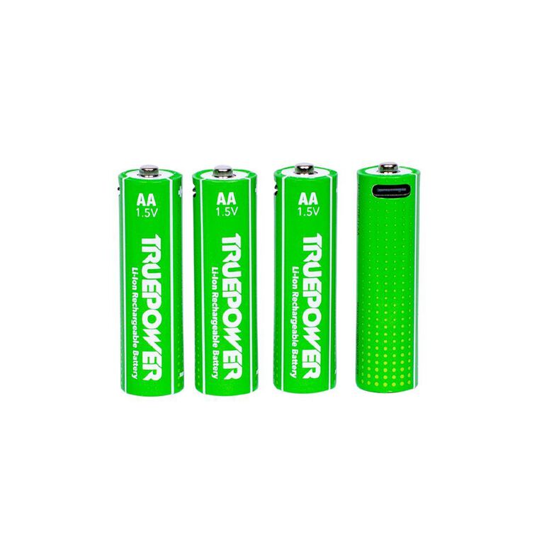 Truepower Truepower AA USB-C Rechargeable Batteries