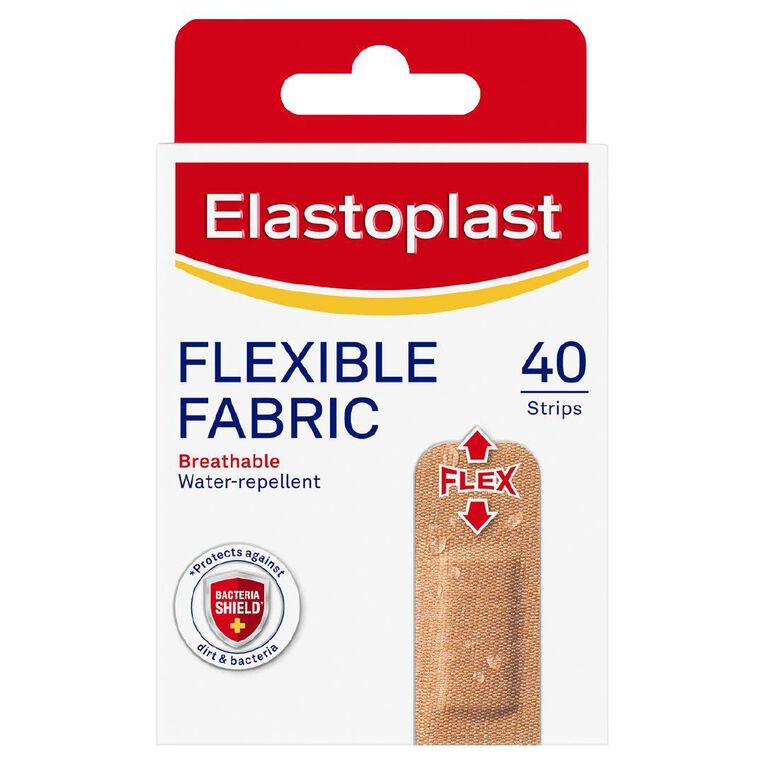 Elastoplast Fabric Flexible Strips 40 Pack