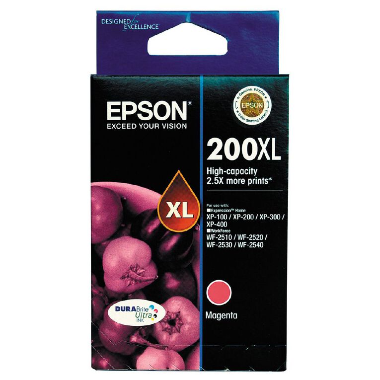 Epson Ink 200XL Magenta 450 Pages