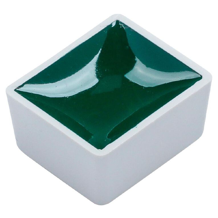 BLOCKX Watercolour Half Pan S3 362 Permanent Green